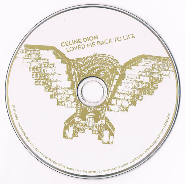 Celine Dion* : Loved Me Back To Life (CD, Album)