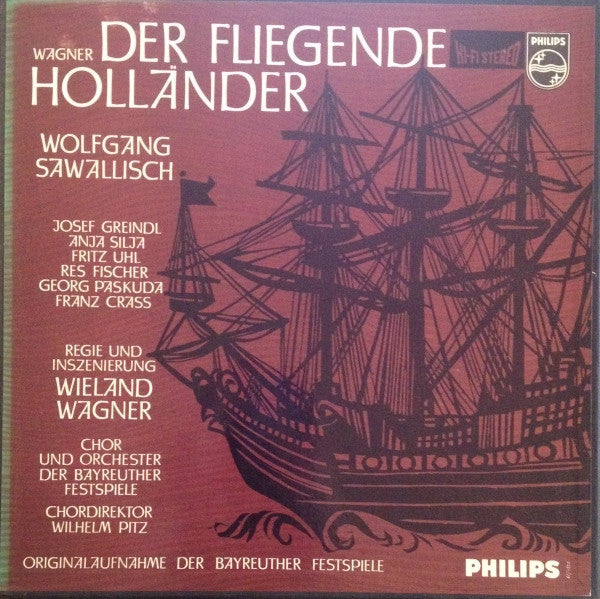 Wagner* : Der Fliegende Holländer (3xLP + Box)