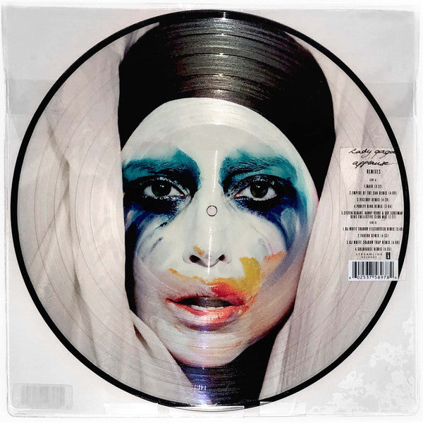 Lady Gaga : Applause (Remixes) (12", RSD, Single, Pic)