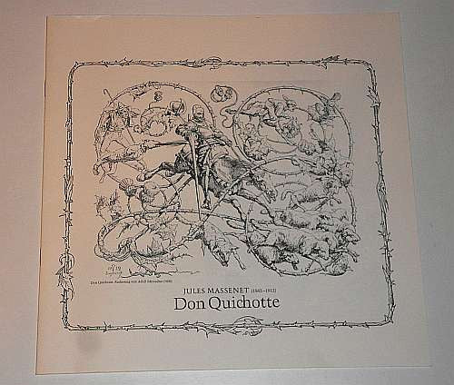 Jules Massenet, Kazimierz Kord : Don Quichotte (3xLP + Box)