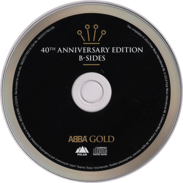 ABBA : Gold (Greatest Hits) (CD, Comp, RE + CD, Comp, RE + CD, Comp + Comp, 40t)