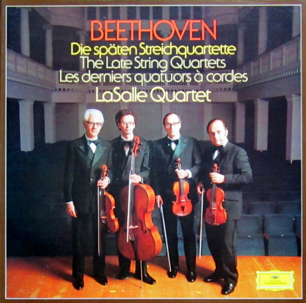 Beethoven* / Lasalle Quartet : Die Späten Streichquartette / The Late String Quartets / Les Derniers Quatuors À Cordes (4xLP + Box)