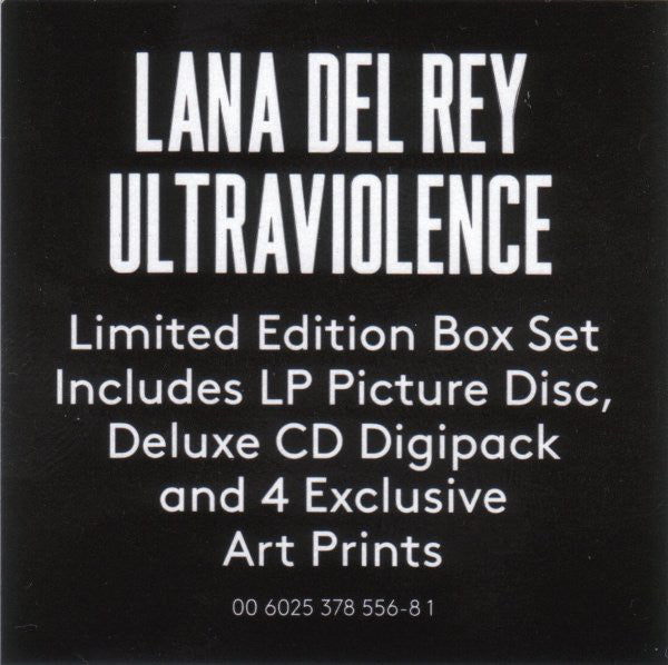 Lana Del Rey : Ultraviolence (Box, Ltd + 2xLP, Album, Pic + CD, Album, Dlx)