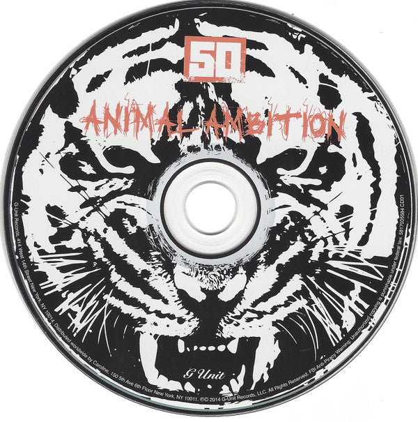 50 Cent : Animal Ambition (An Untamed Desire To Win) (CD, Album, Dlx, Ltd + DVD-V)