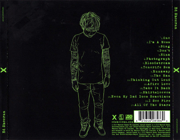 Ed Sheeran : X (CD, Album, Dlx)