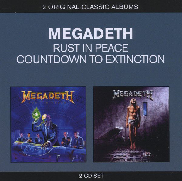 Megadeth : Rust In Peace / Countdown To Extinction (CD, Album, RE + CD, Album, RE + Comp)