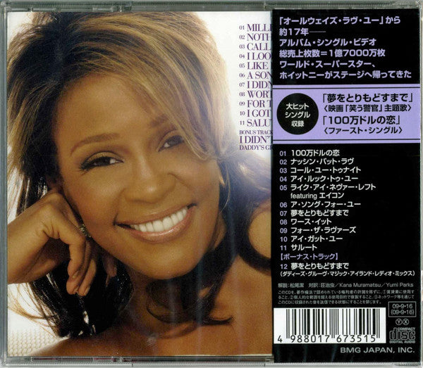 Whitney Houston : I Look To You (CD, Album)