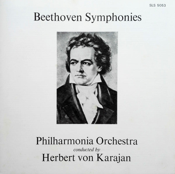 Ludwig van Beethoven, Herbert von Karajan, Philharmonia Orchestra : Beethoven 9 Symphonies (7xLP, Comp + Box)