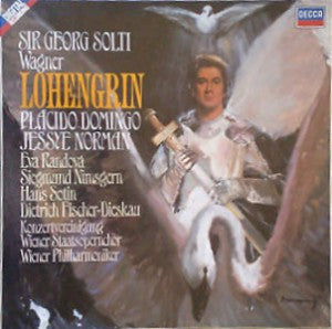 Wagner* - Sir Georg Solti*, Placido Domingo, Jessye Norman, Eva Randová, Siegmund Nimsgern, Hans Sotin, Dietrich Fischer-Dieskau, Konzertvereinigung Wiener Staatsopernchor, Wiener Philharmoniker : Lohengrin (4xLP, Dig + Box)