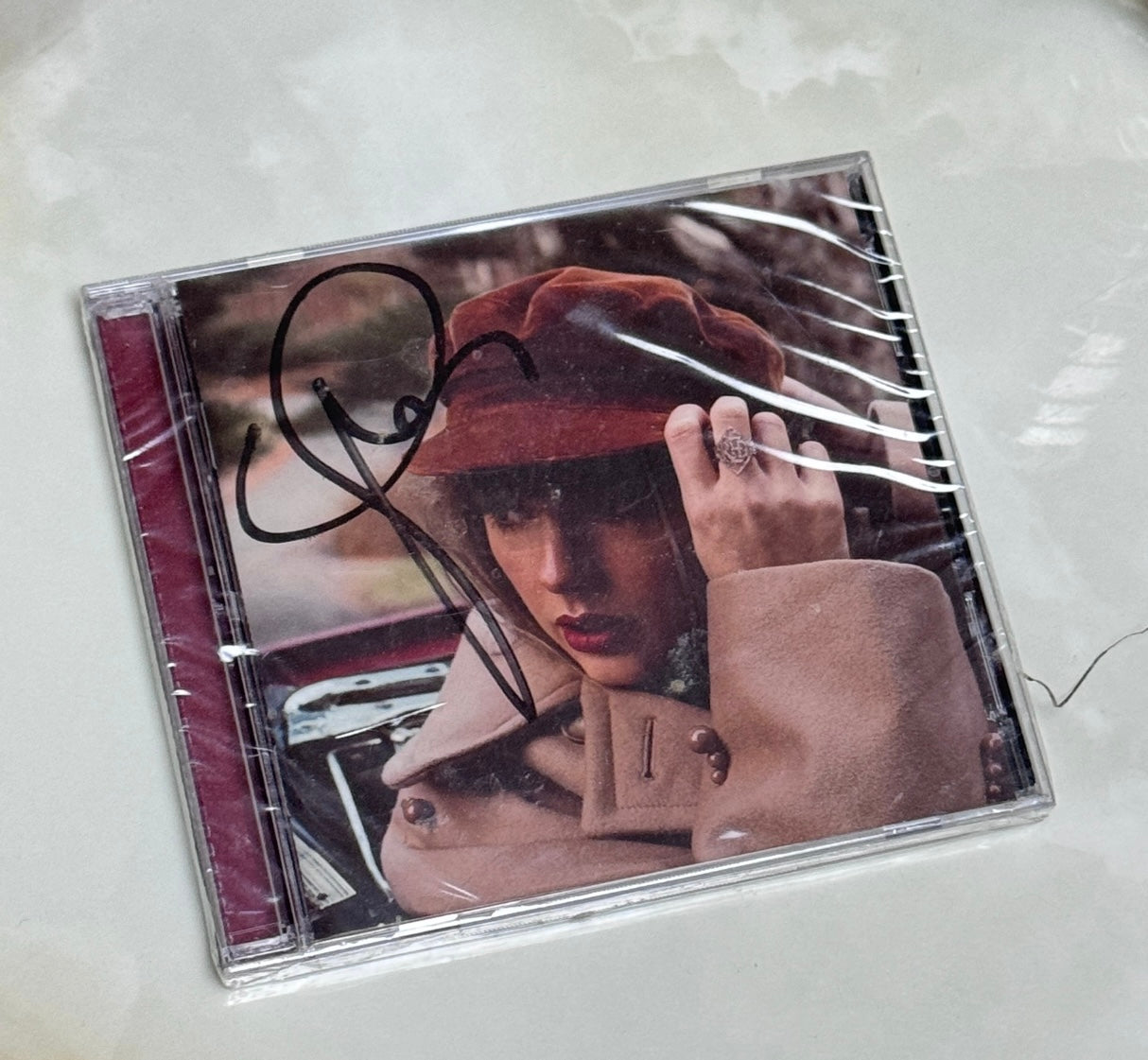 Taylor Swift - Red TV Signed CD (Brand New)