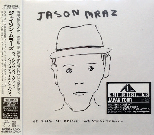 Jason Mraz : We Sing, We Dance, We Steal Things (CD, Album, Enh, Gat)