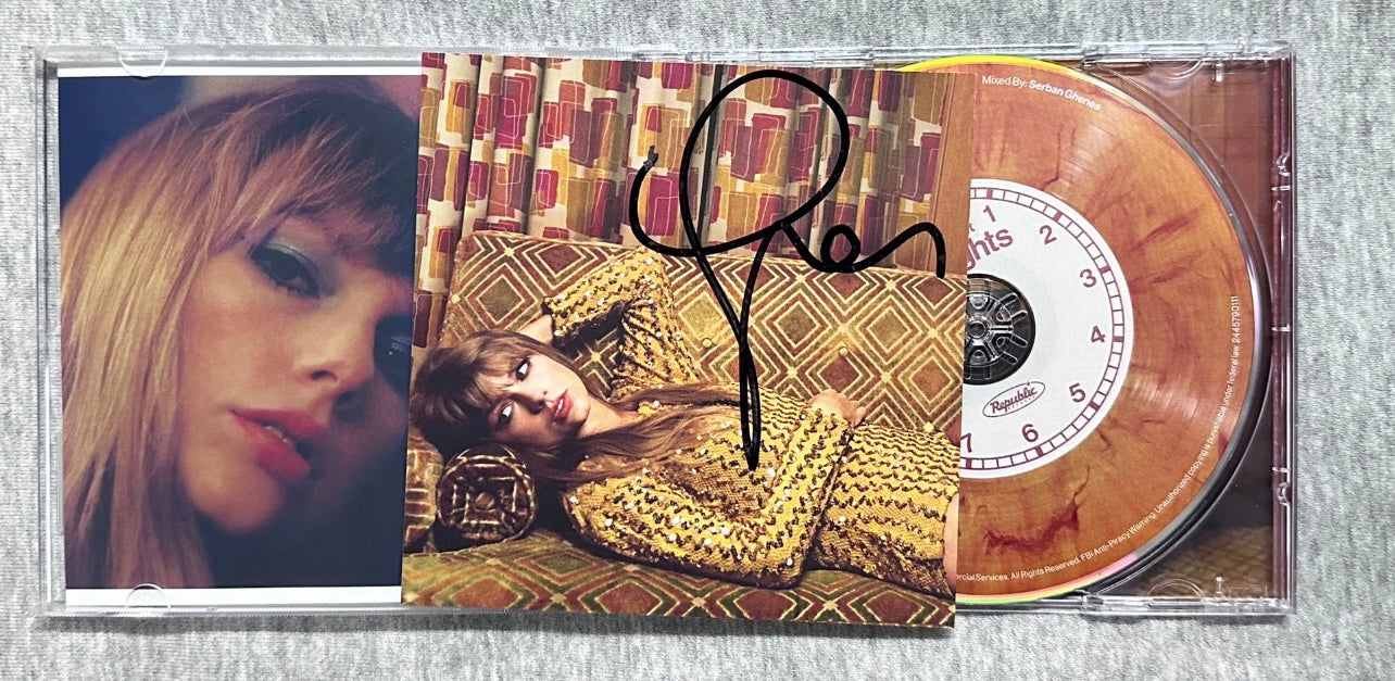 Taylor Swift – Midnights (Blood Moon Edition, Signed CD)