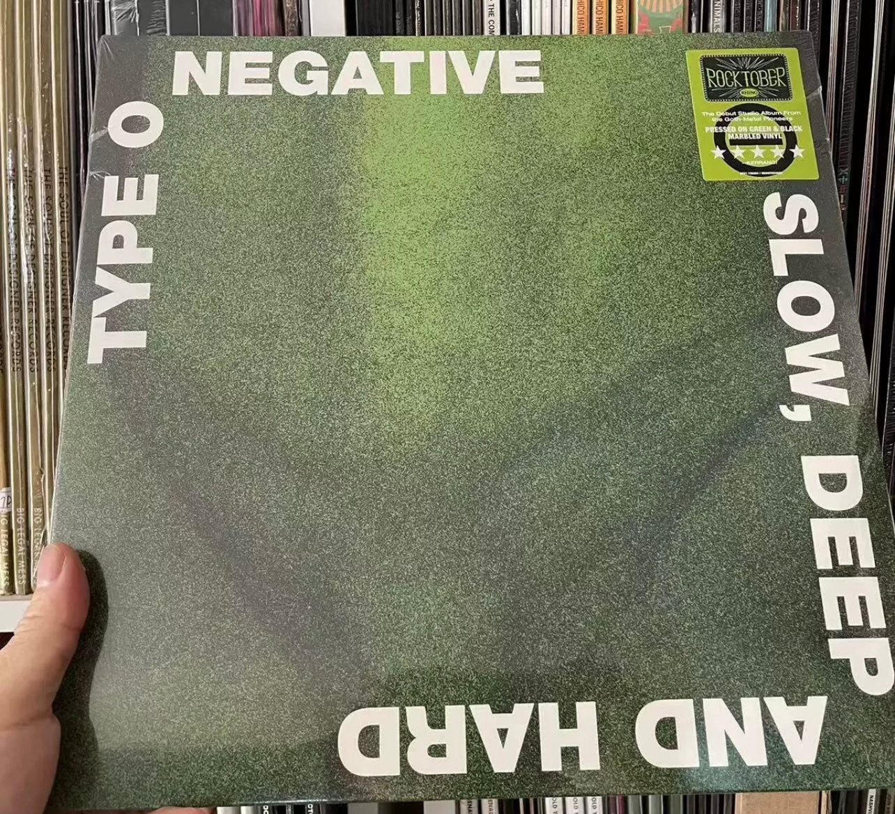 Type O Negative – Slow, Deep And Hard 2LP 彩膠唱片