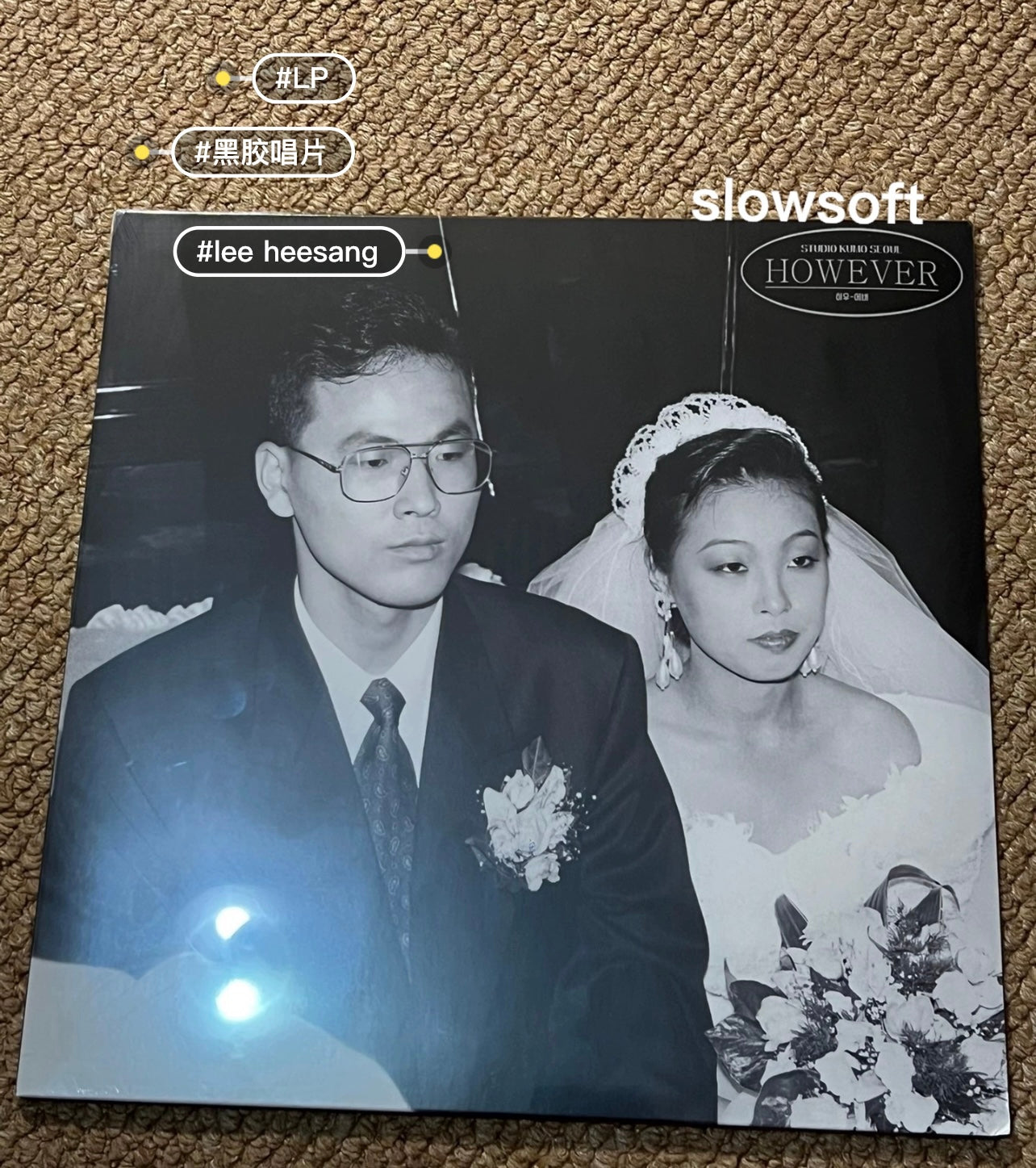 Lee Heesang - HOWEVER (Black Vinyl) LP 이희상