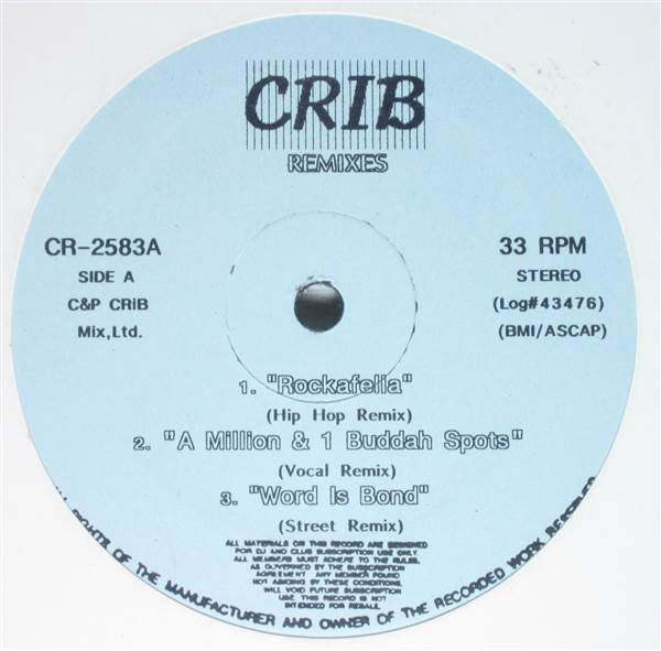 Various : Crib Remixes (12")