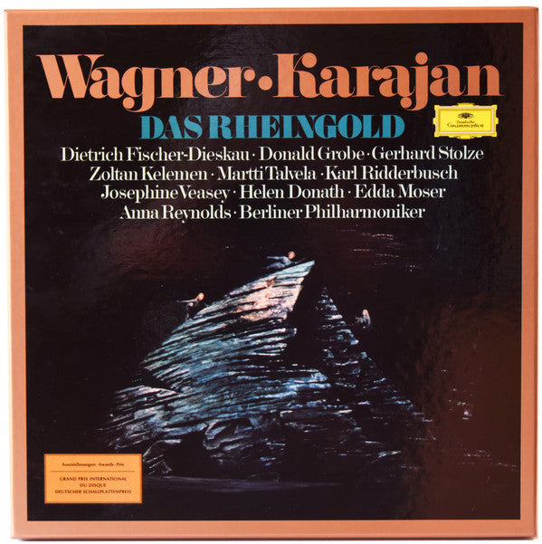 Wagner*, Karajan*, Berliner Philharmoniker : Das Rheingold (3xLP, RE + Box)