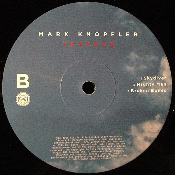 Mark Knopfler : Tracker (Box, Dlx, Ltd + 2xLP, Album + CD, Album + CD + DVD)