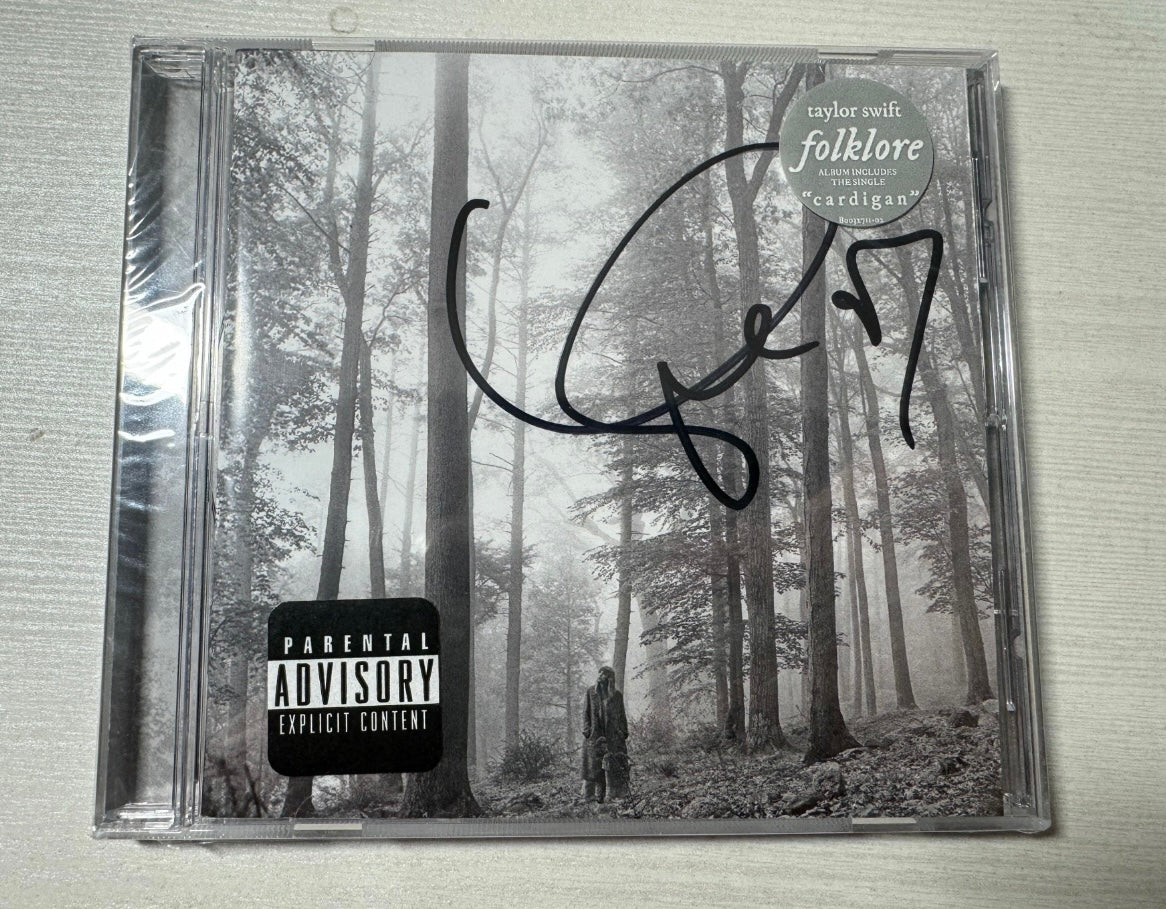 Taylor Swift - Folklore Signed CD