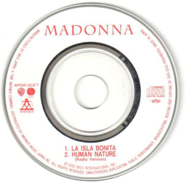 Madonna : La Isla Bonita / Human Nature (CD, Mini, Single)