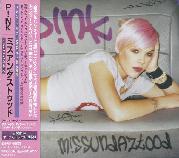 P!nk : M!ssundaztood (CD, Album, RE)