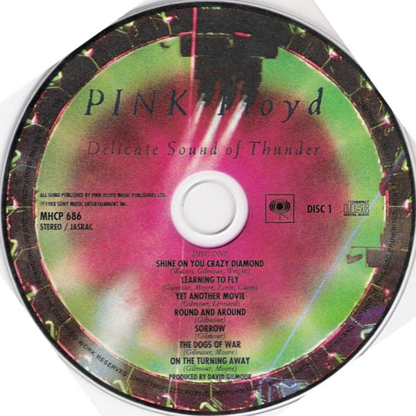 Pink Floyd = ピンク・フロイド* : Delicate Sound Of Thunder (光 Hikari ～Perfect Live!) (2xCD, Album, Ltd, RE, RM, Pap)