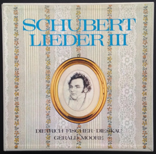 Franz Schubert, Dietrich Fischer-Dieskau, Gerald Moore : Lieder Volume 3 / Die Schöne Müllerin / Winterreise / Schwanengesang (4xLP, Club + Box)