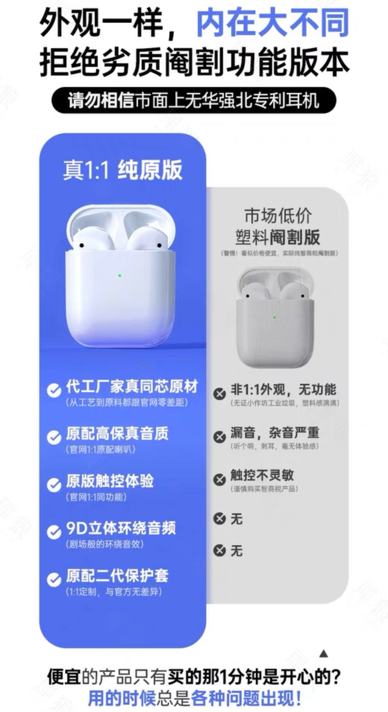 Wireless Earbuds – 2nd Generation 2024 High-Performance True Wireless 無線藍牙耳機 – 第二代2024高性能真無線耳機