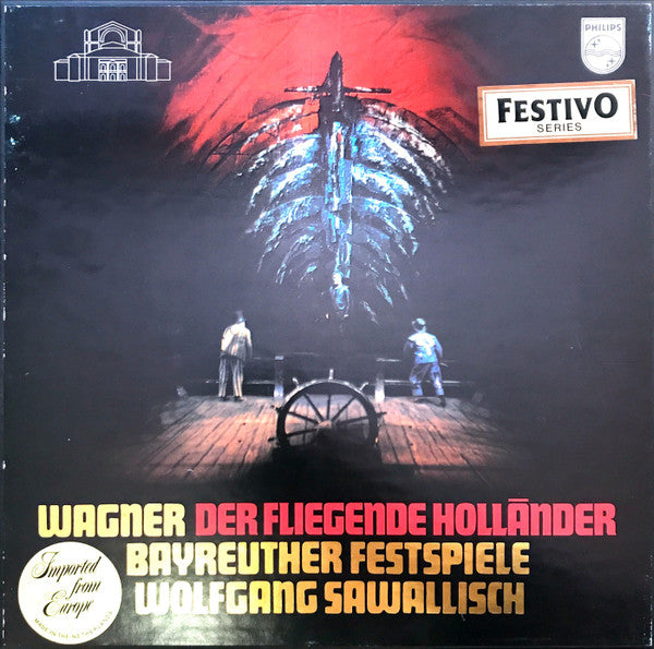 Wagner* / Wolfgang Sawallisch : Der Fliegende Holländer - Bayreuther Festspiele (3xLP, RE + Box)