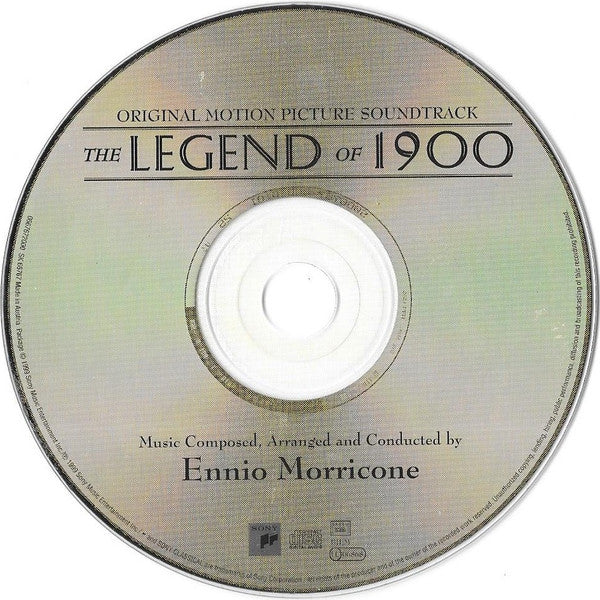 Ennio Morricone : The Legend Of 1900 (Original Motion Picture Soundtrack) (CD, Album)