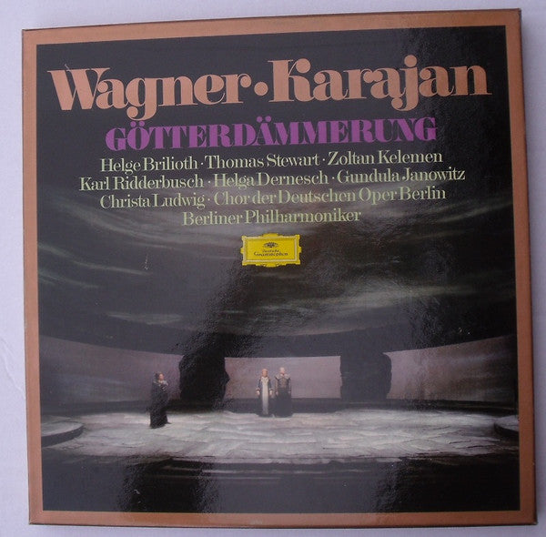 Wagner* - Berliner Philharmoniker, Herbert Von Karajan : Götterdämmerung (6xLP, RE + Box, RE)