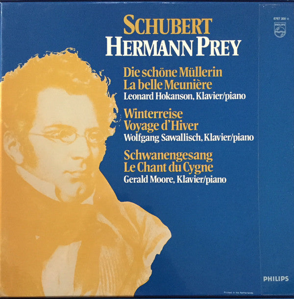 Schubert* : Hermann Prey : Die Schöne Müllerin = La Belle Meunière / Winterreise = Voyage D'Hiver / Schwanengesang = Le Chant Du Cygne (4xLP + Box)