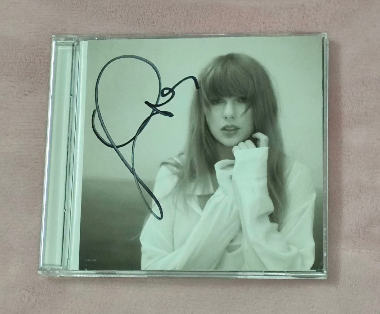 Taylor Swift Signed TTPD CD with Special Edition Paper Insert