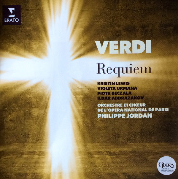 Verdi*, Kristin Lewis, Violeta Urmana, Piotr Beczala, Ildar Abdrazakov, Orchestre* Et Choeur De L'Opéra National De Paris*, Philippe Jordan : Requiem (CD, Album)