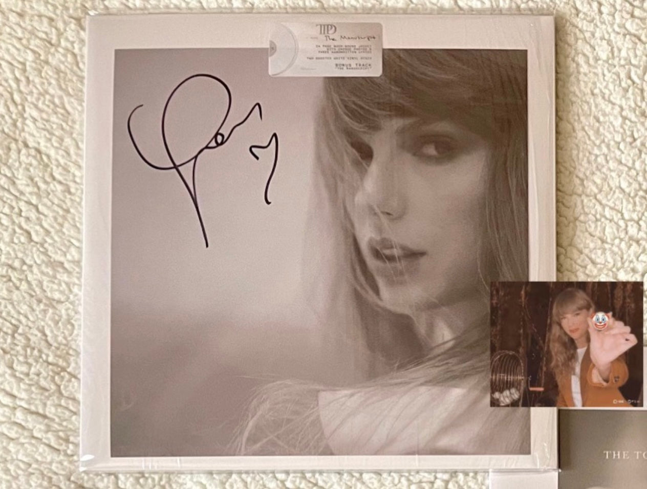 Taylor Swift - TTPD Signed Vinyl (The Tortured Poets Department, LP)