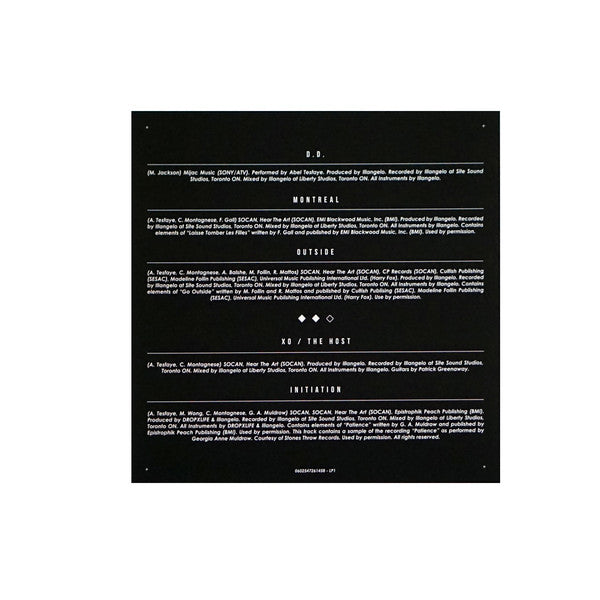 The Weeknd : Echoes Of Silence (2xLP, Mixtape, RE)