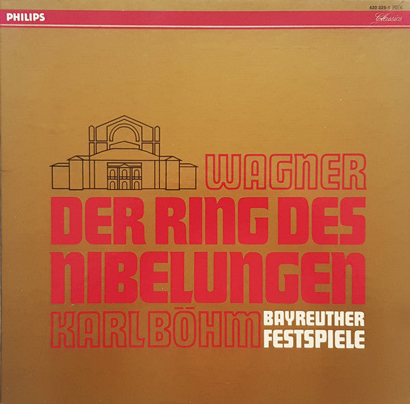 Wagner*, Karl Böhm : Der Ring Des Nibelungen (Bayreuther Festspiele) (16xLP, RE + Box)