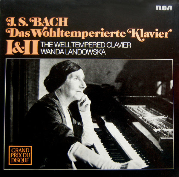 J. S. Bach* - Wanda Landowska : Das Wohltemperierte Klavier I & II (= The Well Tempered Clavier) (5xLP, Mono + Box)