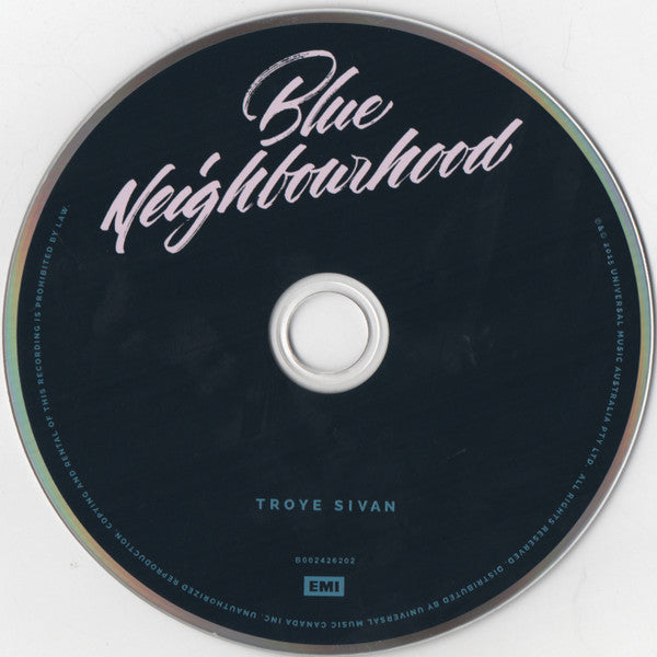 Troye Sivan : Blue Neighbourhood (CD, Album, Dlx)