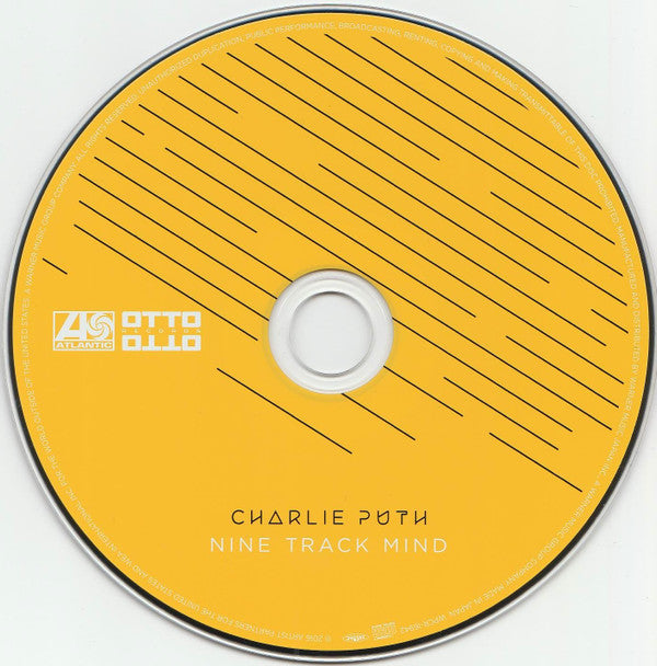 Charlie Puth = Charlie Puth : Nine Track Mind = ナイン・トラック・マインド (CD, Album)