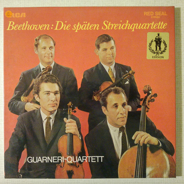 Beethoven* — The Guarneri Quartet* : The Five Late Quartets And E Grosse Fuge (4xLP, Album, 4 R)