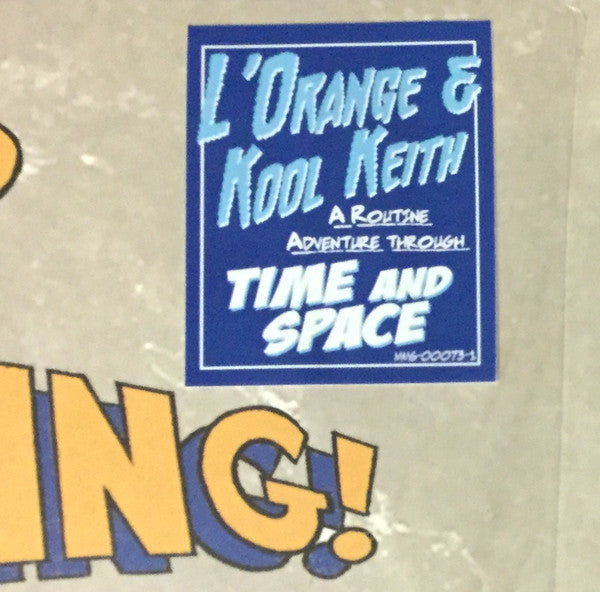 L'Orange & Kool Keith : Time? Astonishing! (LP, Album, RE, Ora)