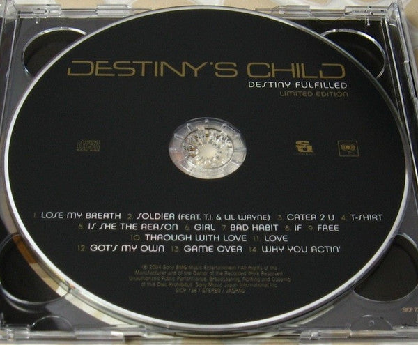 Destiny's Child : Destiny Fulfilled (CD, Album + DVD-V, NTSC + Ltd)