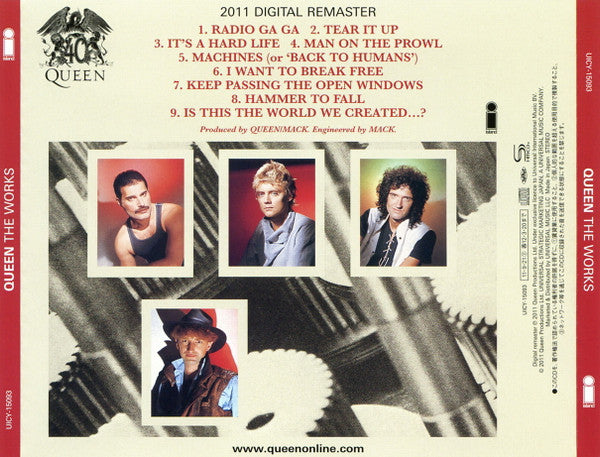 Queen : The Works (CD, Album, RE, RM, SHM)