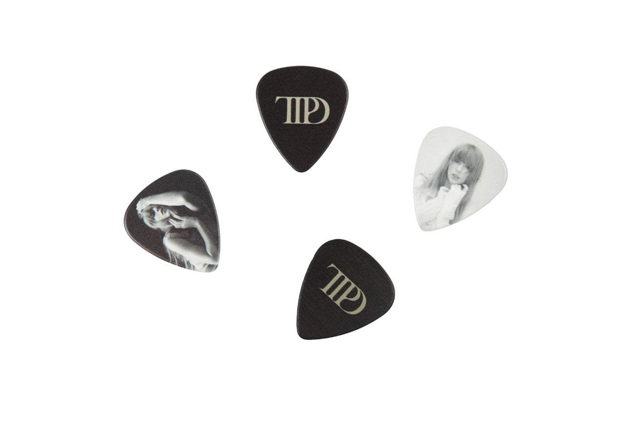 The Tortured Poets Department Guitar Picks 泰勒斯威夫特 零零 TTPD 撥片套裝