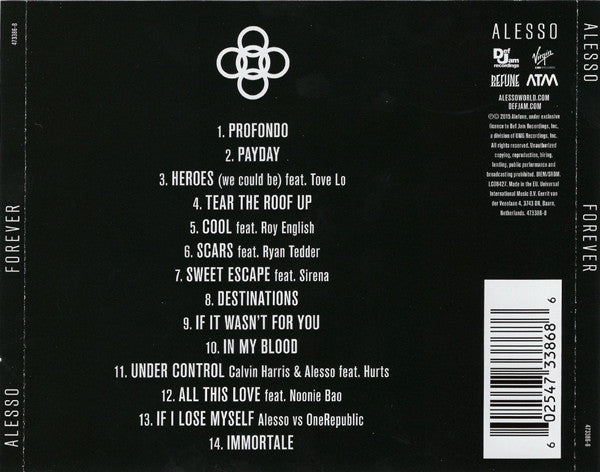 Alesso : Forever (CD, Album)