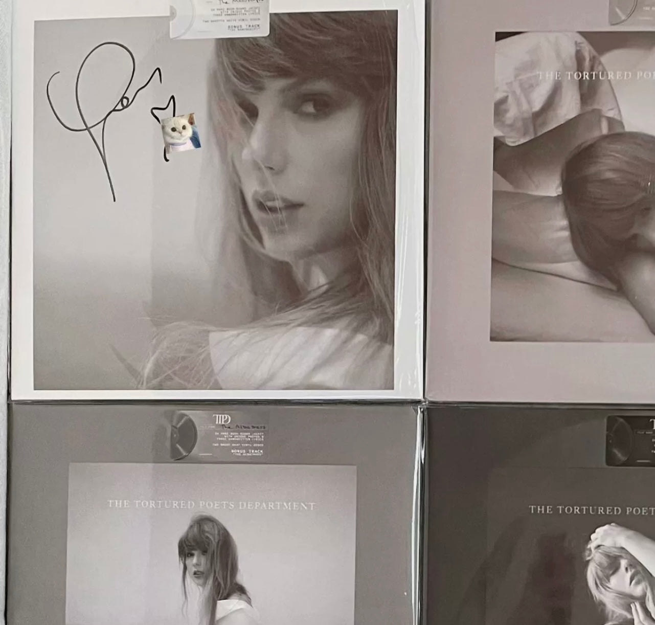 Taylor Swift - TTPD Signed Vinyl (The Tortured Poets Department, LP)