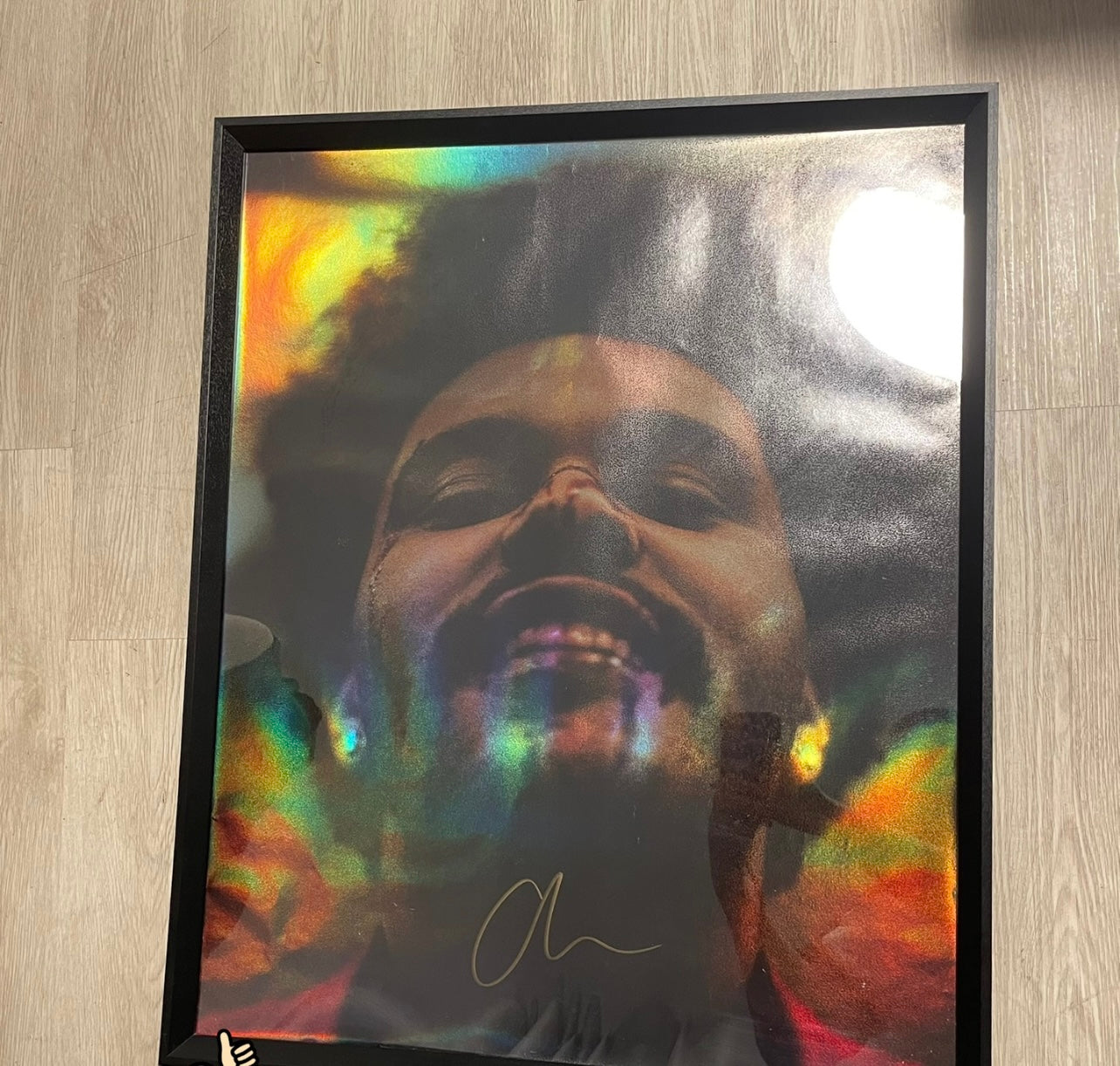 The Weeknd – After Hours Signed Poster