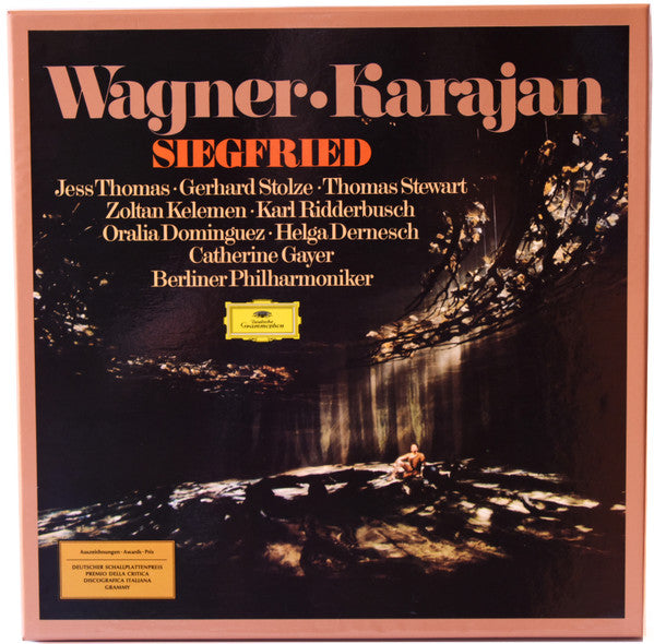 Richard Wagner, Berliner Philharmoniker, Herbert von Karajan : Siegfried (5xLP + Box)