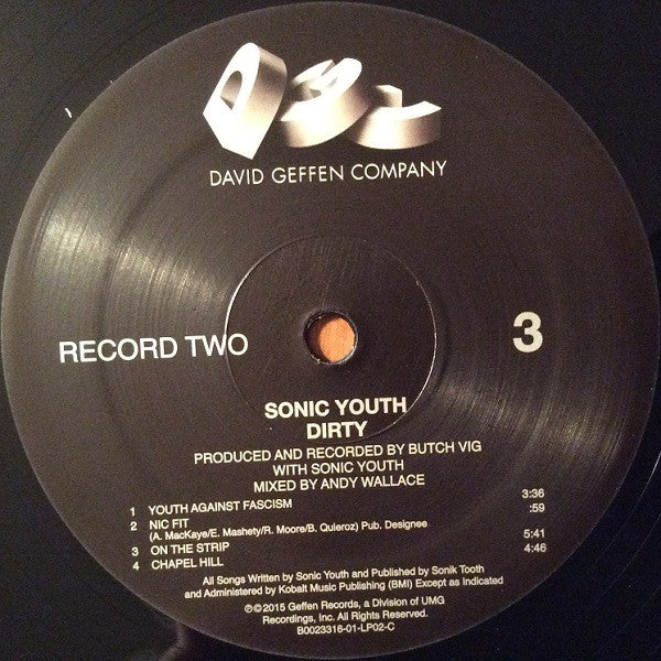 Sonic Youth : Dirty (2xLP, Album, RE, RM)