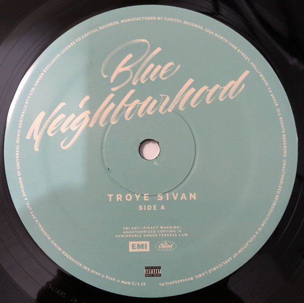 Troye Sivan : Blue Neighbourhood (2xLP, Album)